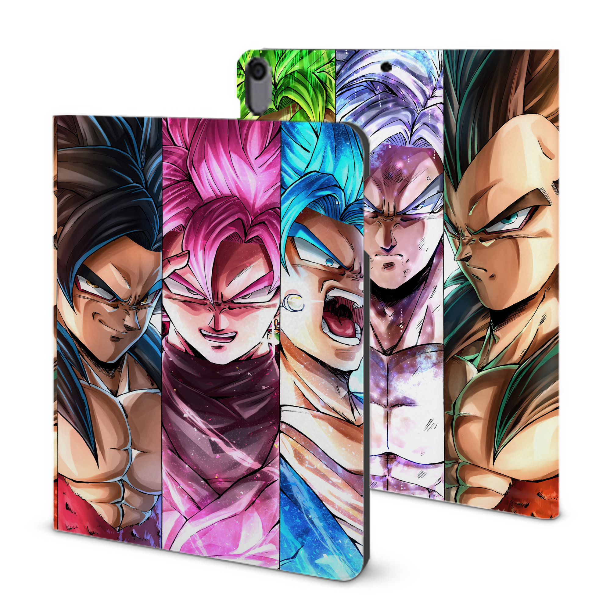 （画像用） ドラゴンボール DRAGON BALL IPad ケース ブック型 PUレザー TPU 耐衝撃 軽量 薄型 ペン収納なし 全面保護 IPad 各モデル対応